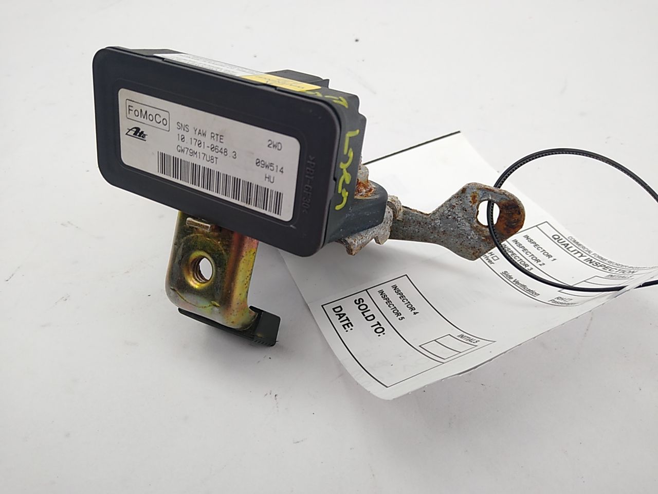 Volvo V50 Yaw Rate Sensor