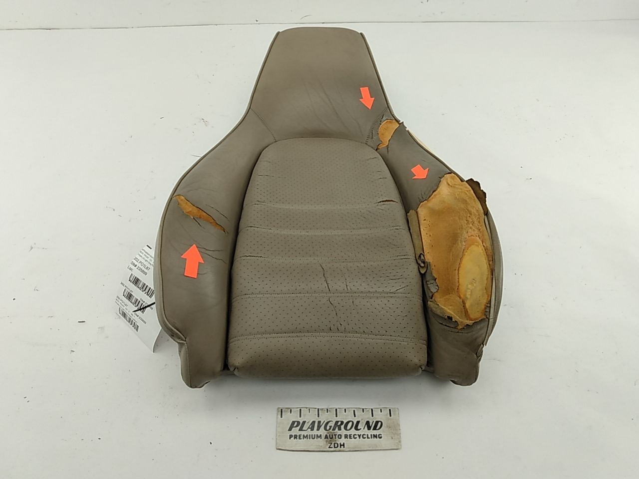 Porsche 944 Front Left Upper Seat