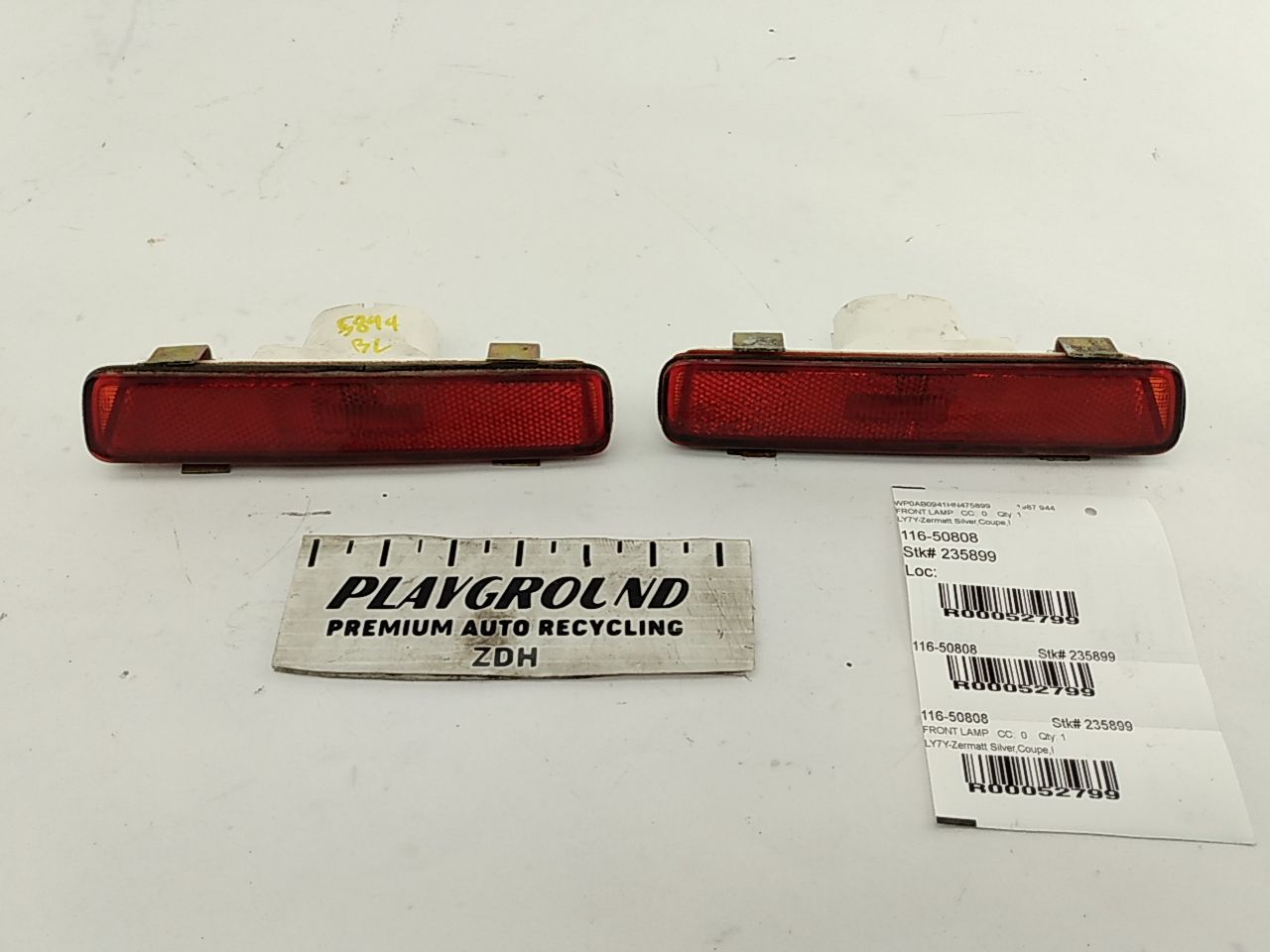 Porsche 944 Pair Of Side Marker Lights