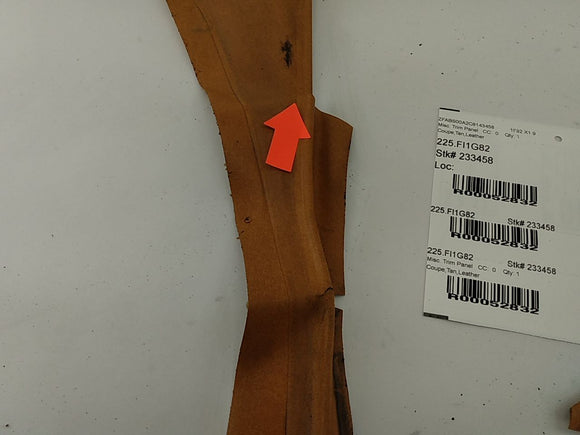 Fiat X1 9 Rear Fire Wall Trim Cover Set