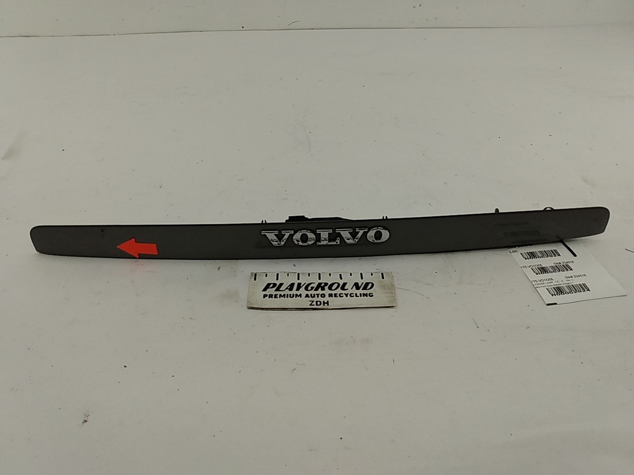 Volvo V50 License Plate Light And Trunk Latch Trim