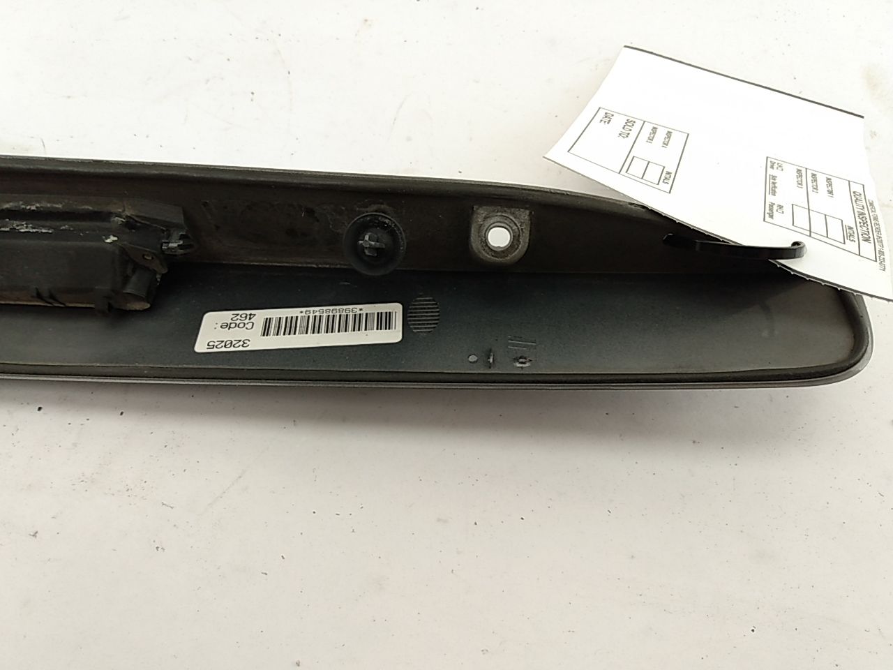 Volvo V50 License Plate Light And Trunk Latch Trim