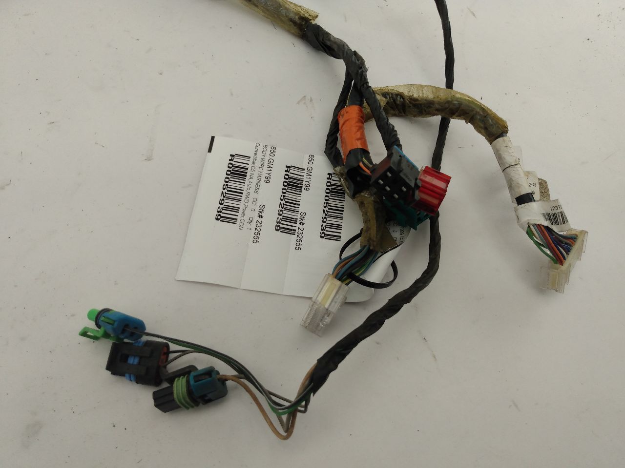 Chevrolet Corvette Front Left Door Wire Harness