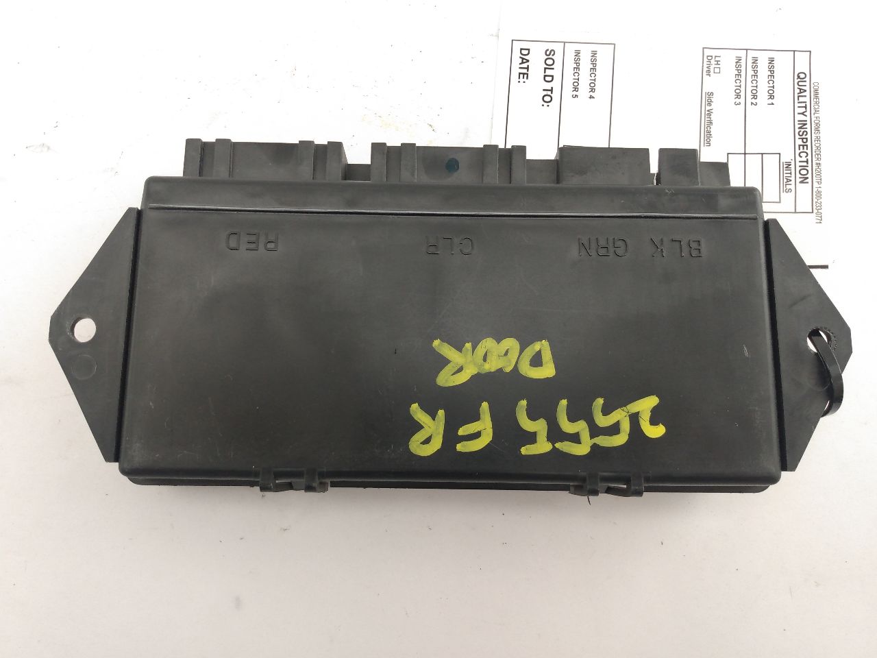 Chevrolet Corvette Front Right Door Control Module