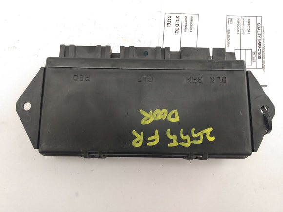 Chevrolet Corvette Front Right Door Control Module