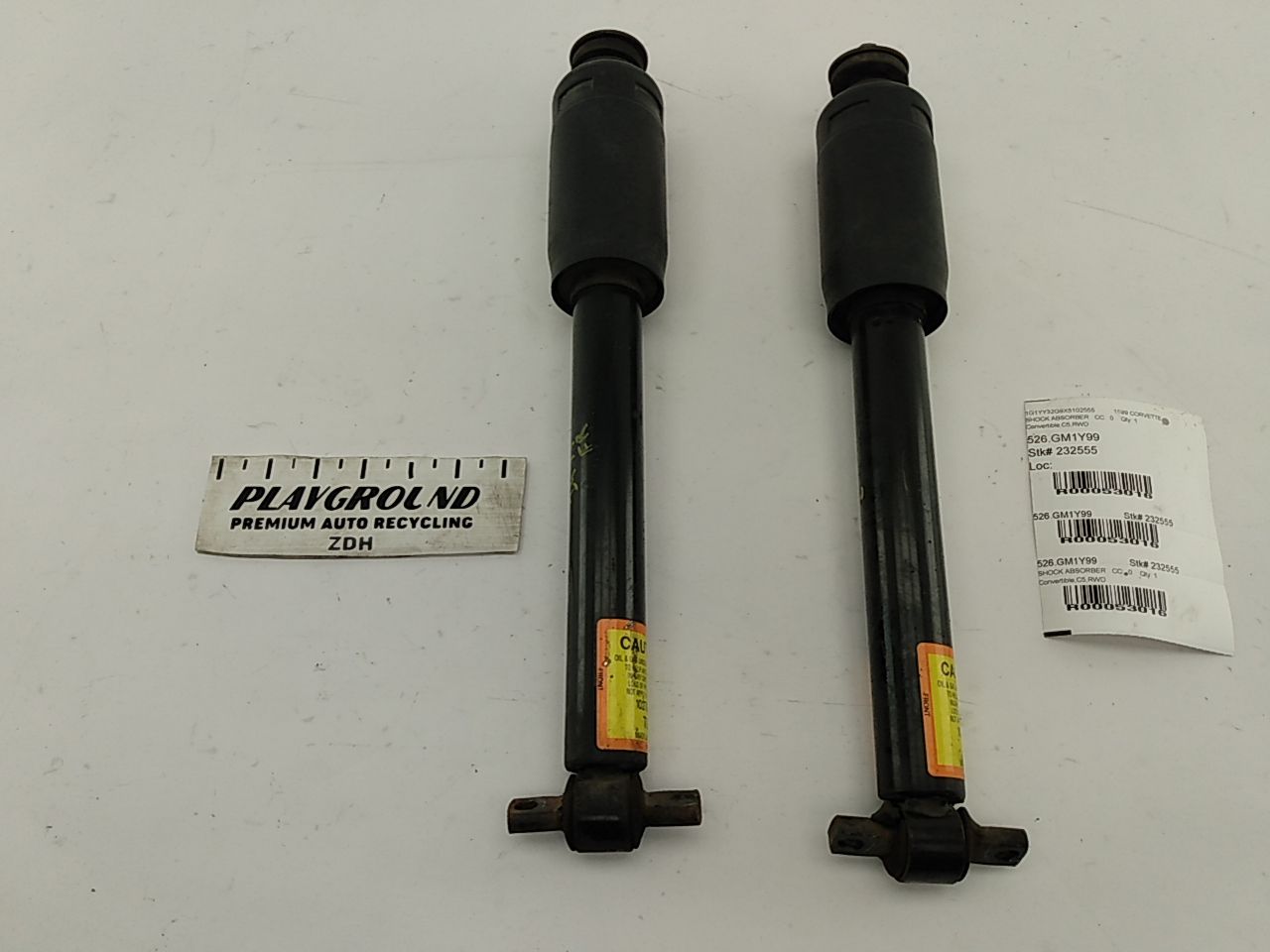 Chevrolet Corvette Pair Of Shock Absorbers