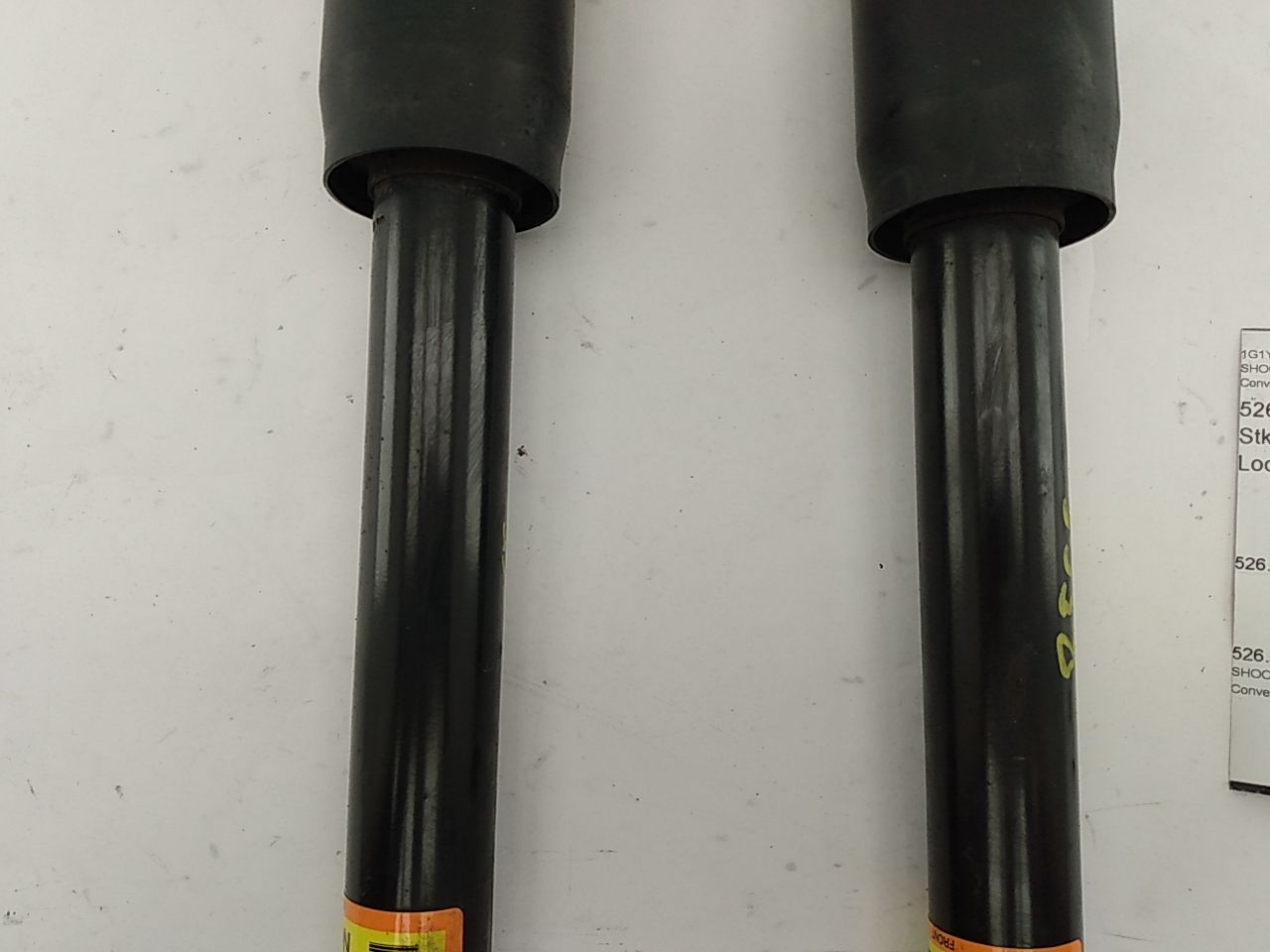 Chevrolet Corvette Pair Of Shock Absorbers