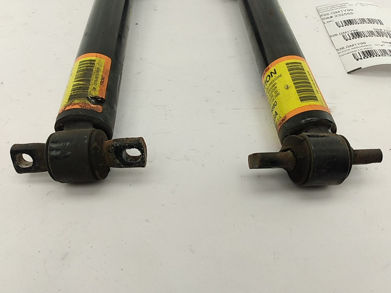 Chevrolet Corvette Pair Of Shock Absorbers