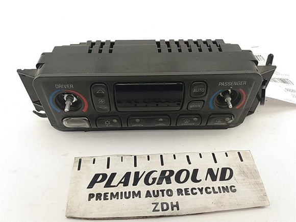 Chevrolet Corvette Climate Control