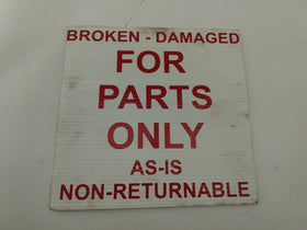 Land Rover Range Rover Sunroof Motor **AS-IS**