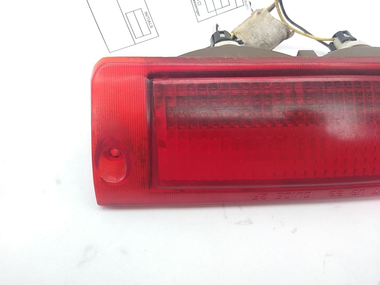 Pontiac Firebird Third Brake Light - 0