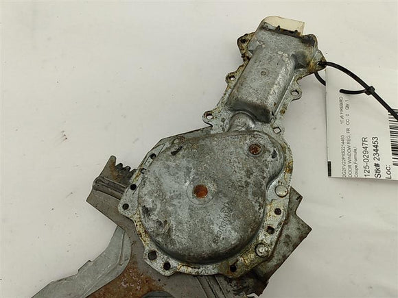 Pontiac Firebird Front Right Window Regulator