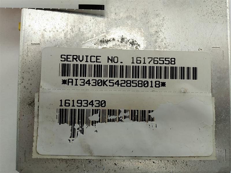 Pontiac Firebird Air Bag Control Module