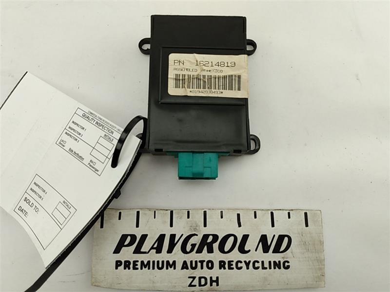 Pontiac Firebird Theft Locking Module