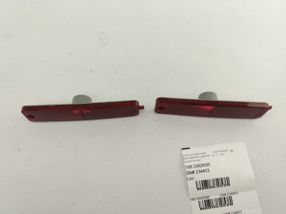 Pontiac Firebird Pair Of Rear Side Markers