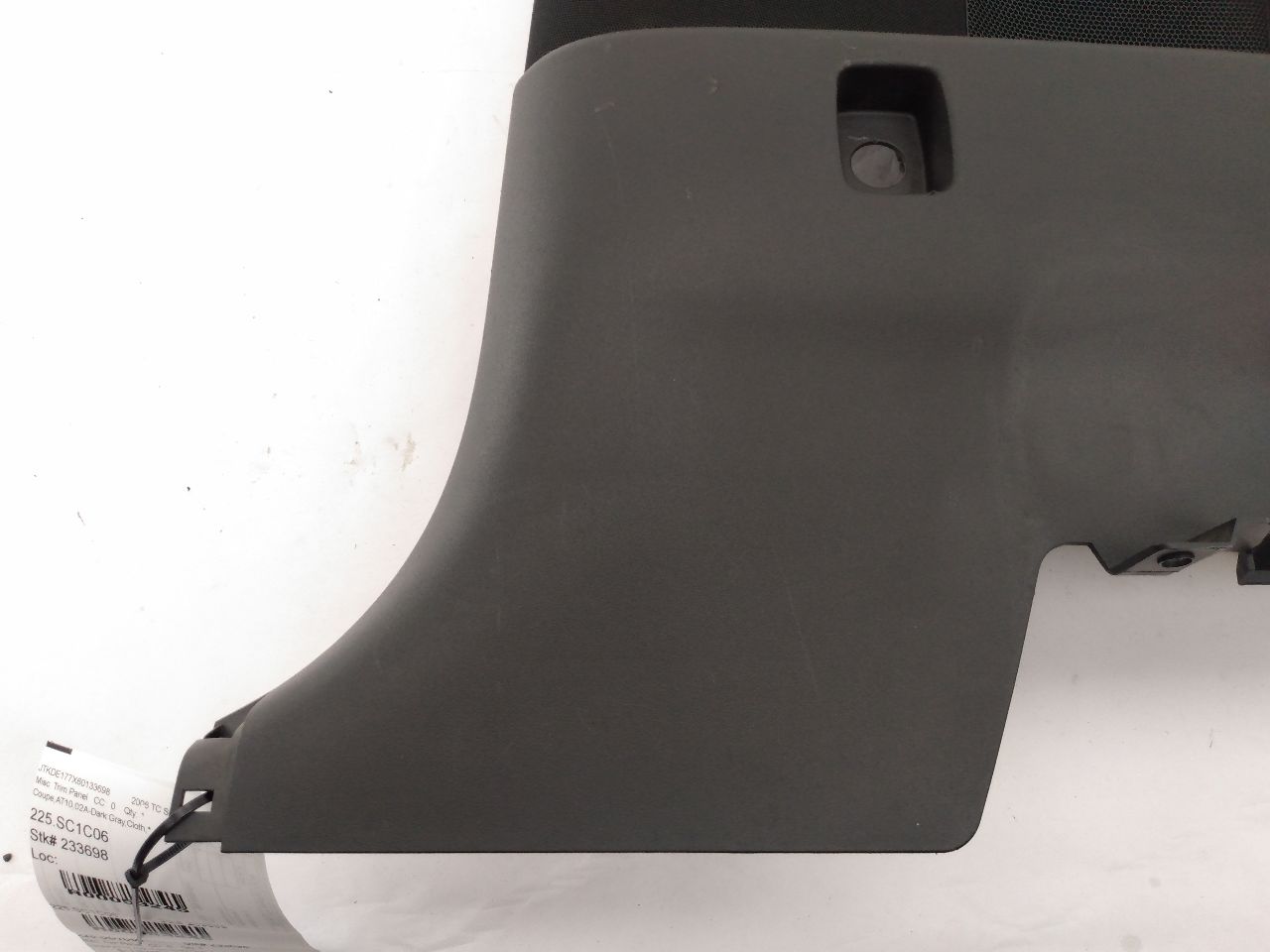 Scion TC Rear Right Quarter Trim Panel - 0