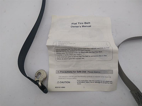 Scion TC Flat Tire Belt