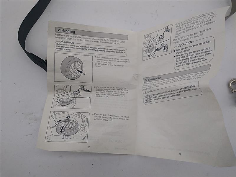 Scion TC Flat Tire Belt