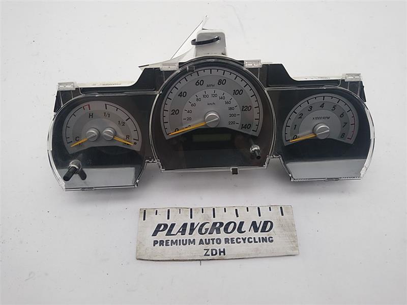 Scion TC Speedometer