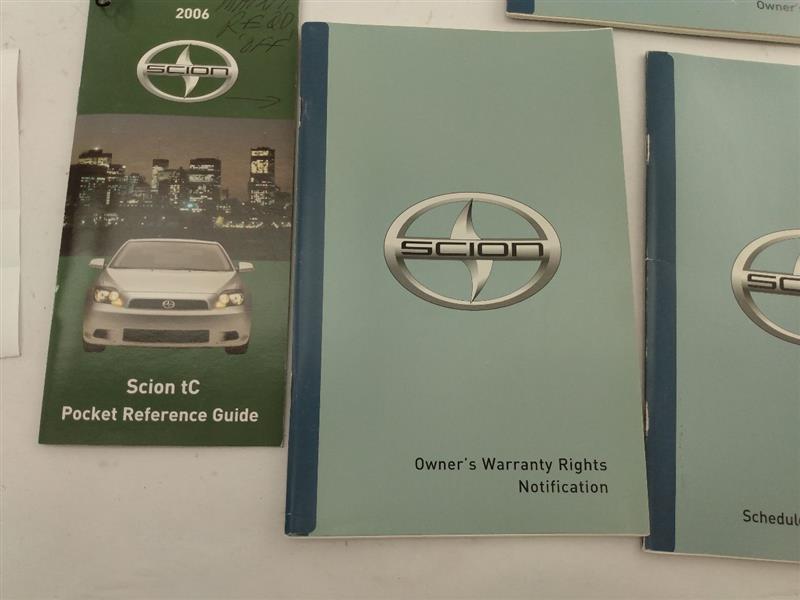 Scion TC Owners Manual