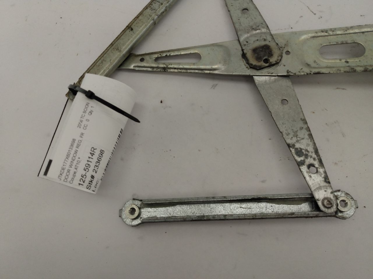 Scion TC Front Right Window Regulator