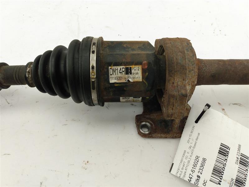 Scion TC Front Right Axle Shaft