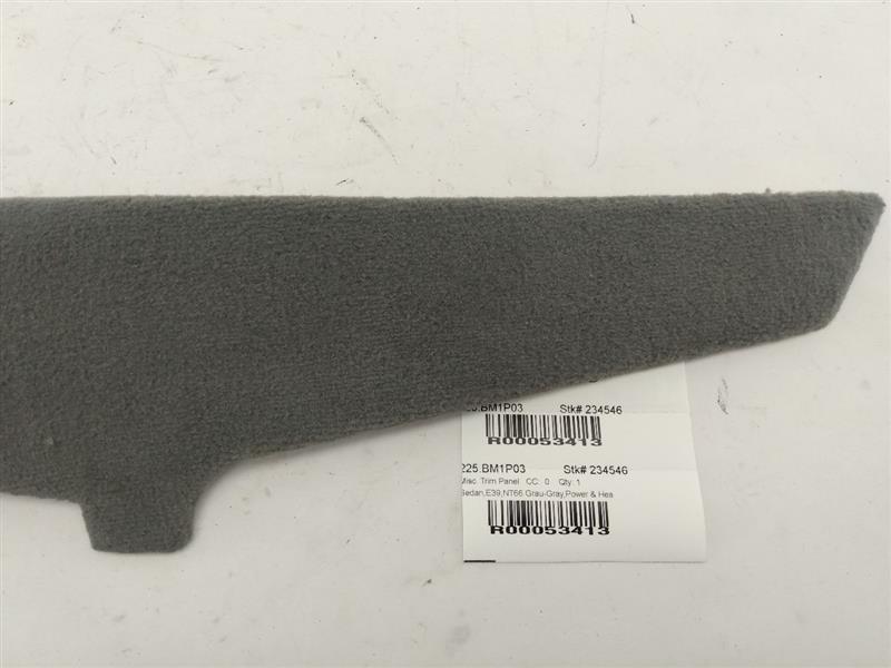 BMW 525I Pair Of Center Console Side Trim