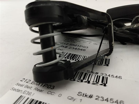 BMW 525I Rear Seat Belt Buckles Set