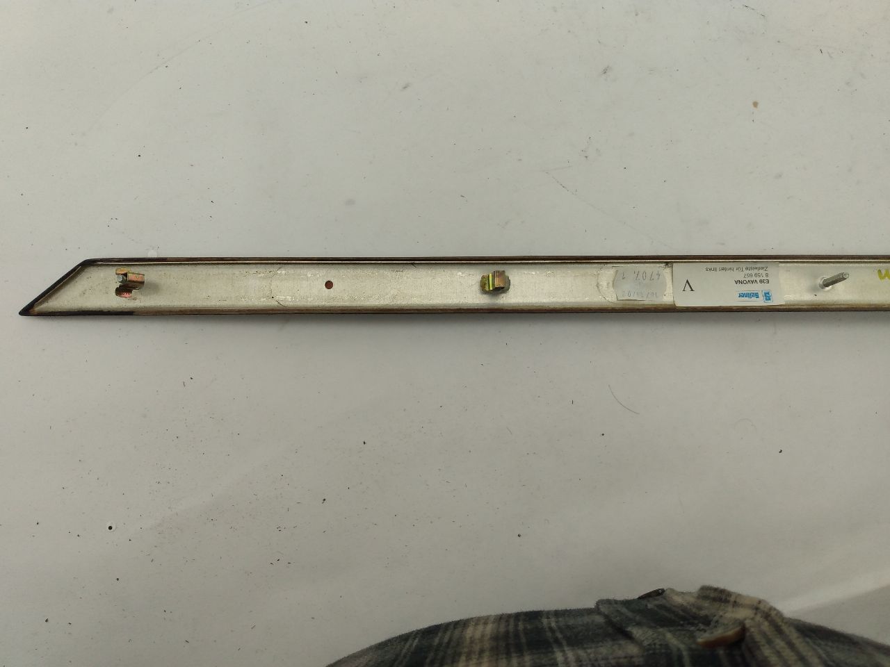 BMW 525I Pair Of Rear Wood Door Trim