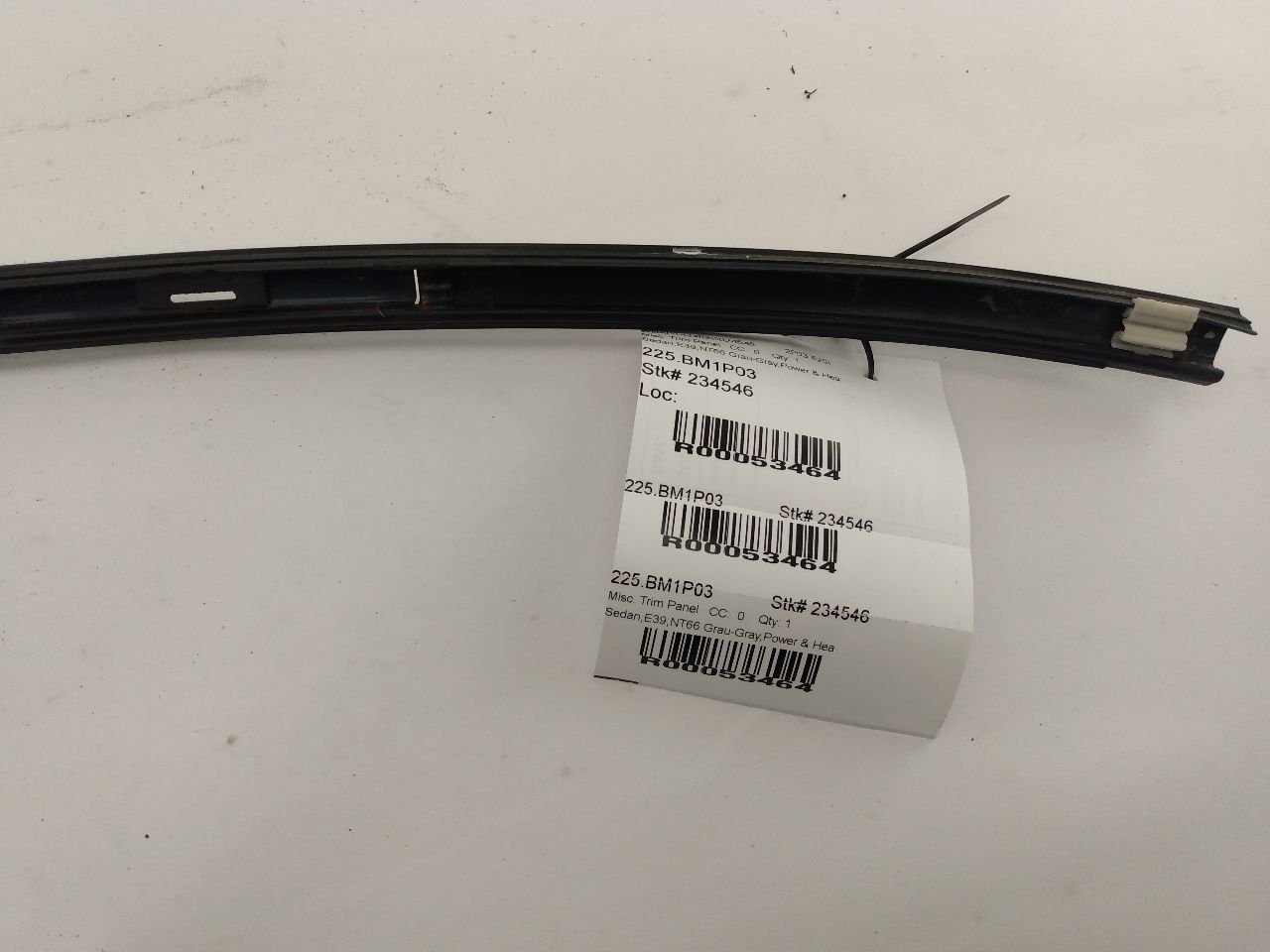 BMW 525I Pair Of Door Drip Rails