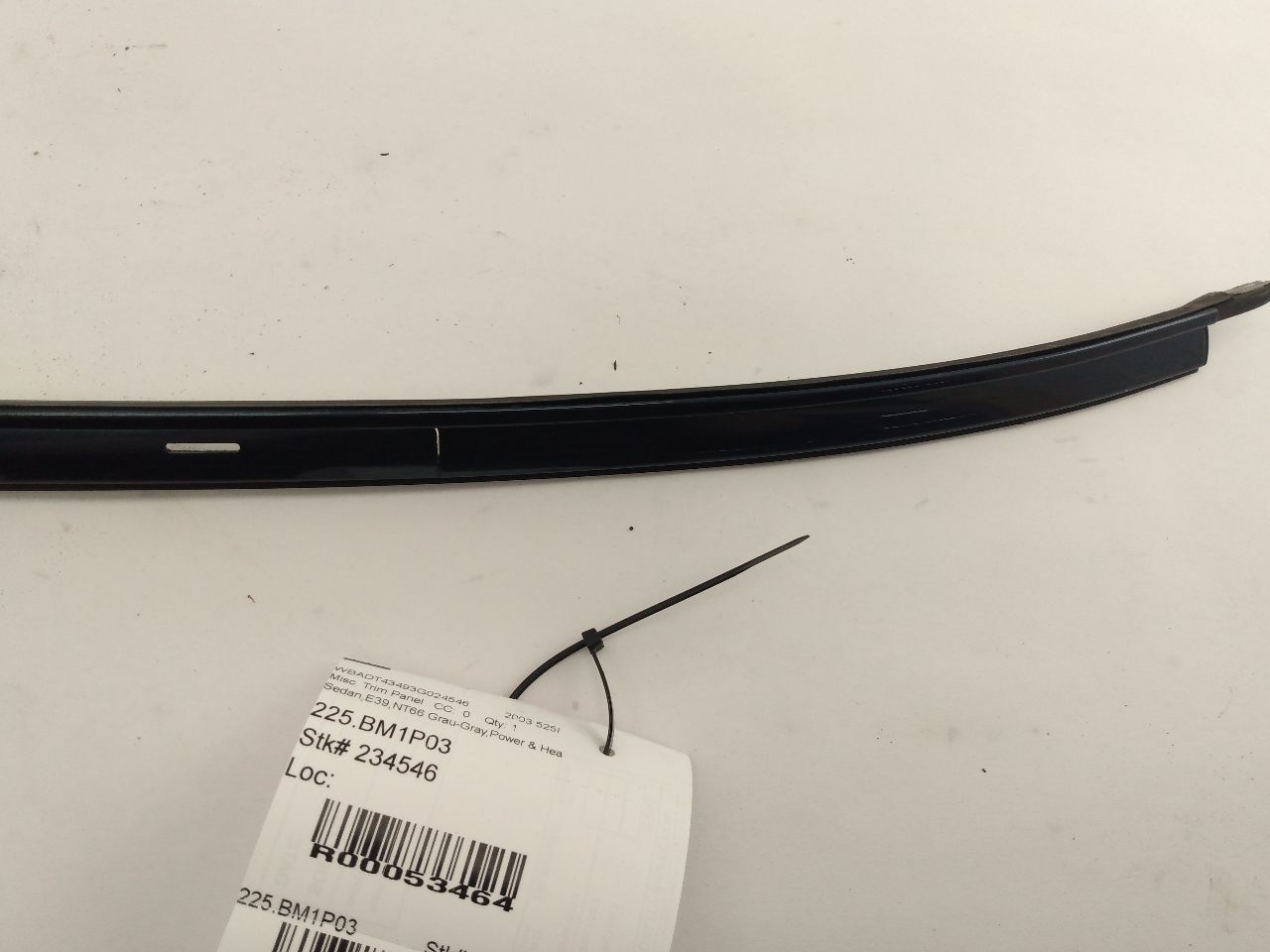 BMW 525I Pair Of Door Drip Rails