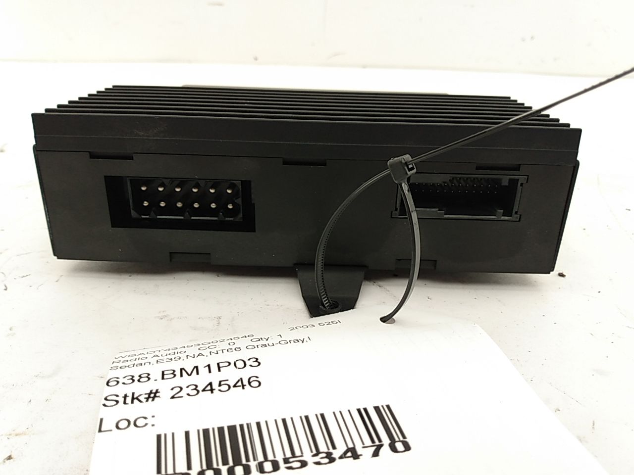 BMW 525I Amplifier - 0