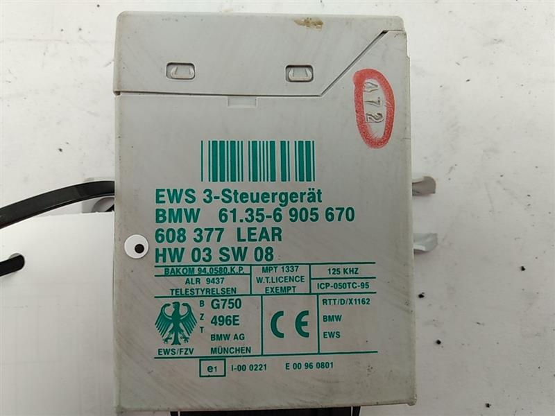 BMW 525I Theft Lock Immobilizer Unit - 0