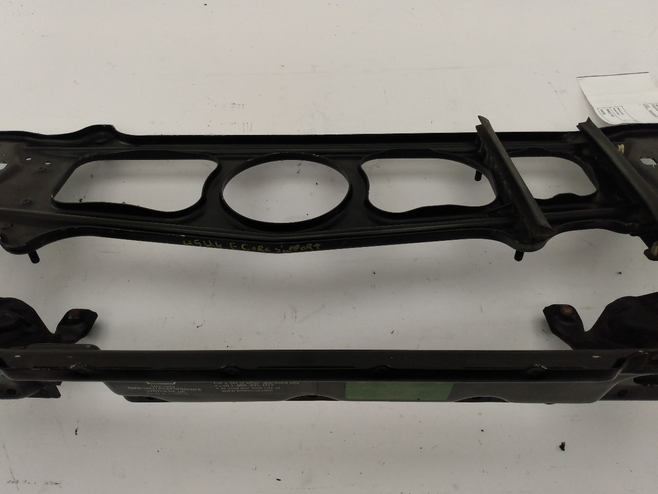 BMW 525I Radiator Core Support