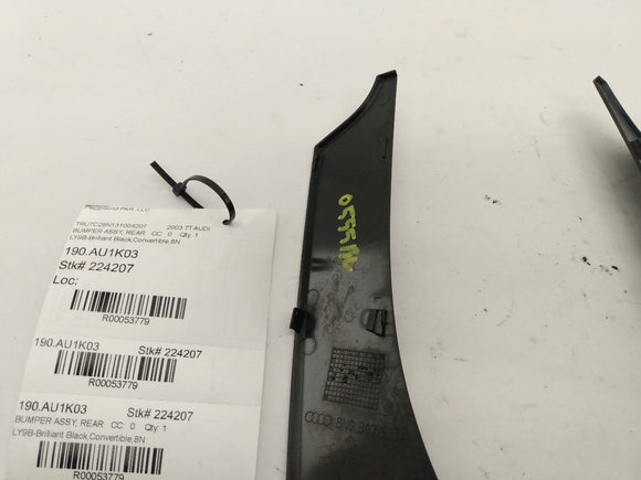 Audi TT Rear Upper Bumper Trim Covers