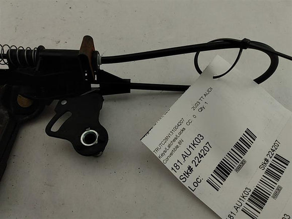 Audi TT Trunk Lock Actuator