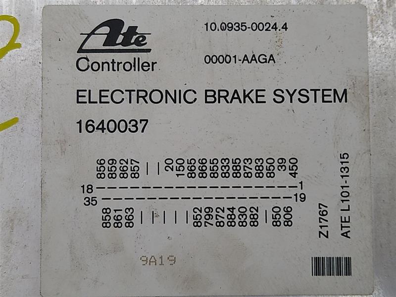 Buick Reatta ABS Control Module