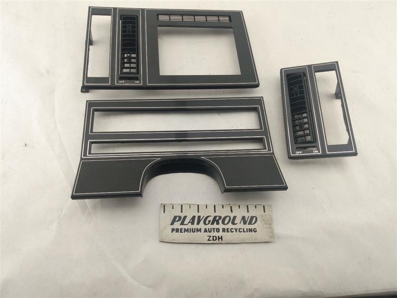 Buick Reatta Dash Panel Trim Set