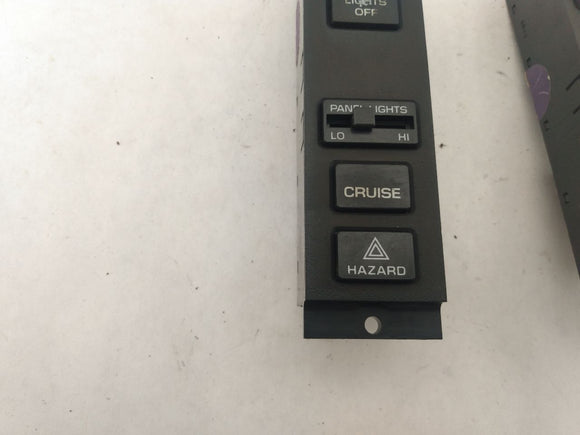 Buick Reatta Pair Of Front Left Dash Switches