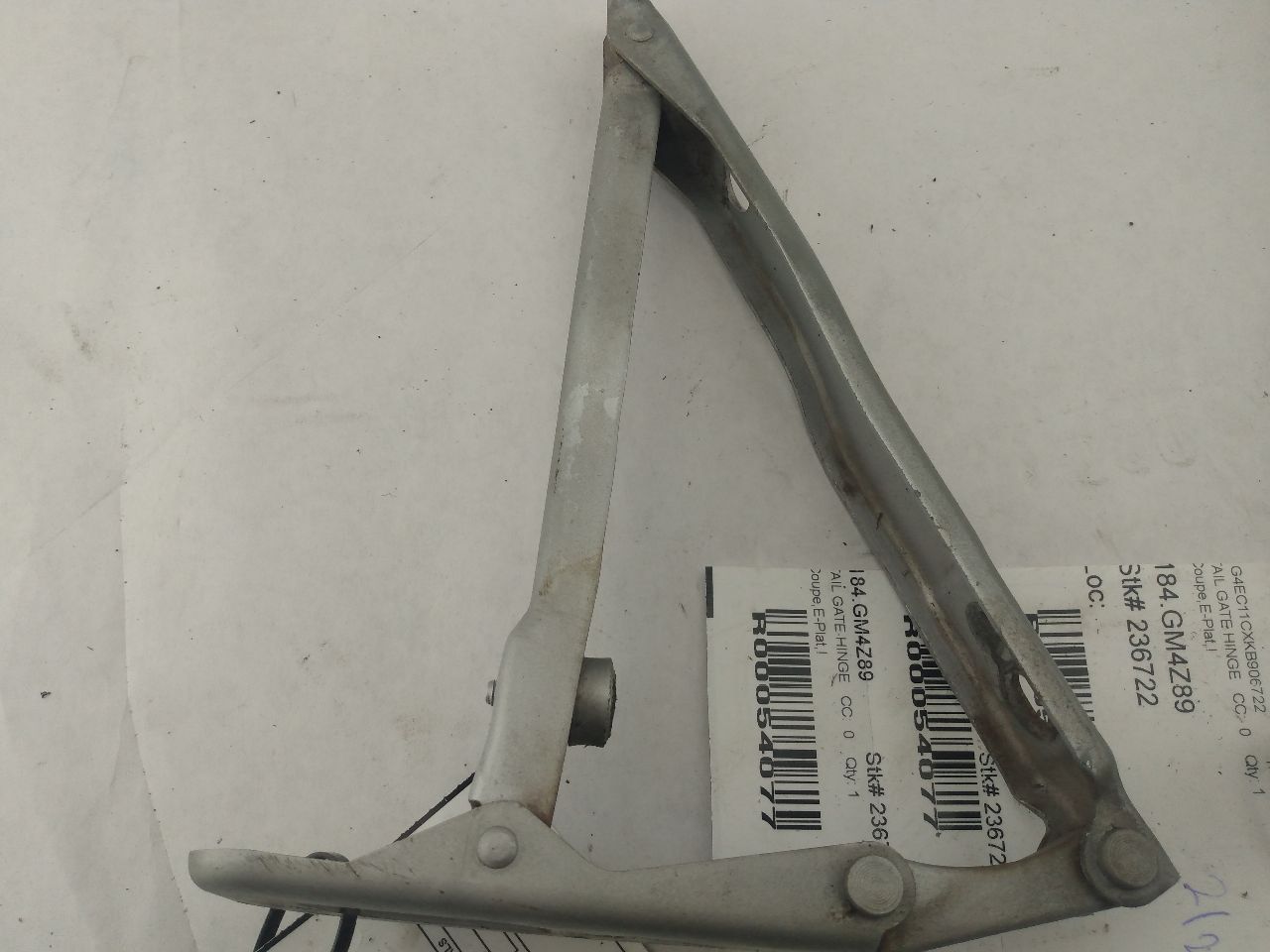 Buick Reatta Pair Of Trunk Hinges