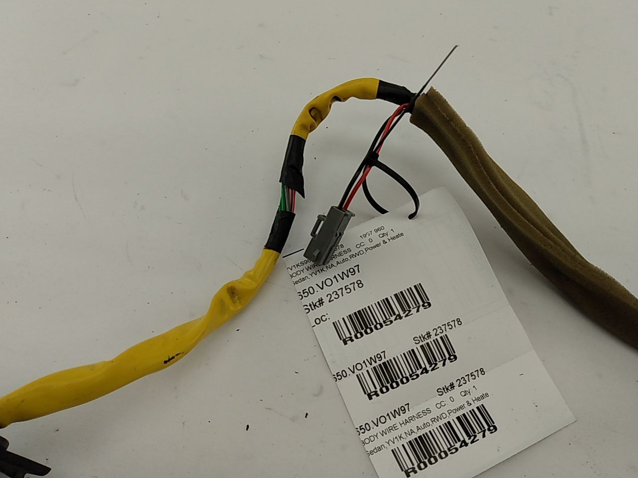 Volvo 960 Rear Left Door Wire Harness