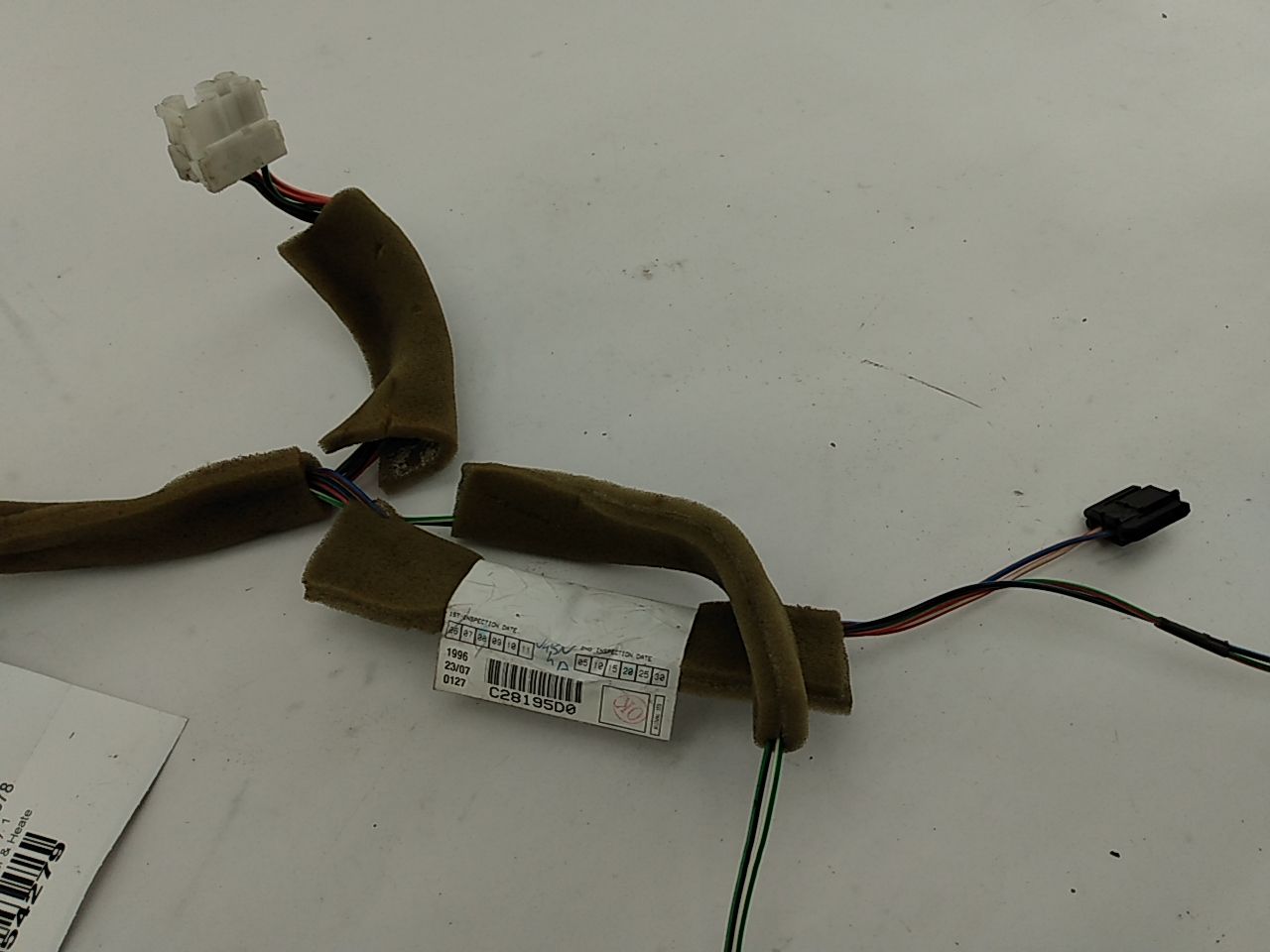 Volvo 960 Rear Left Door Wire Harness