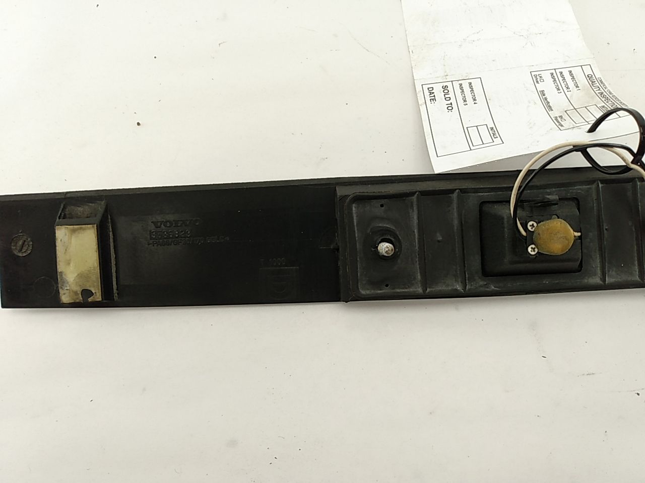 Volvo 960 License Plate Light With Trunk Handle