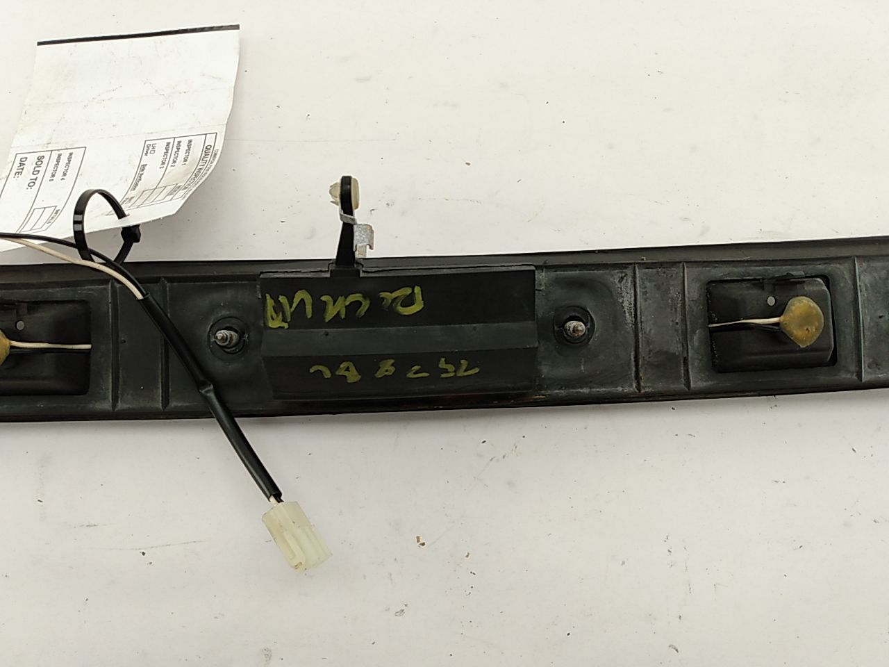 Volvo 960 License Plate Light With Trunk Handle