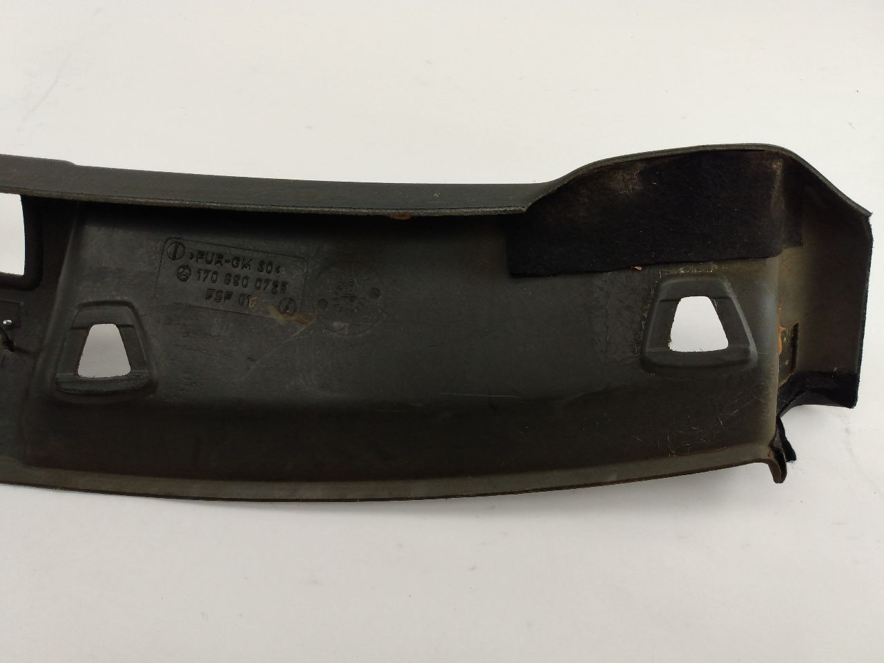 Mercedes SLK230 Front Upper Center Header Trim