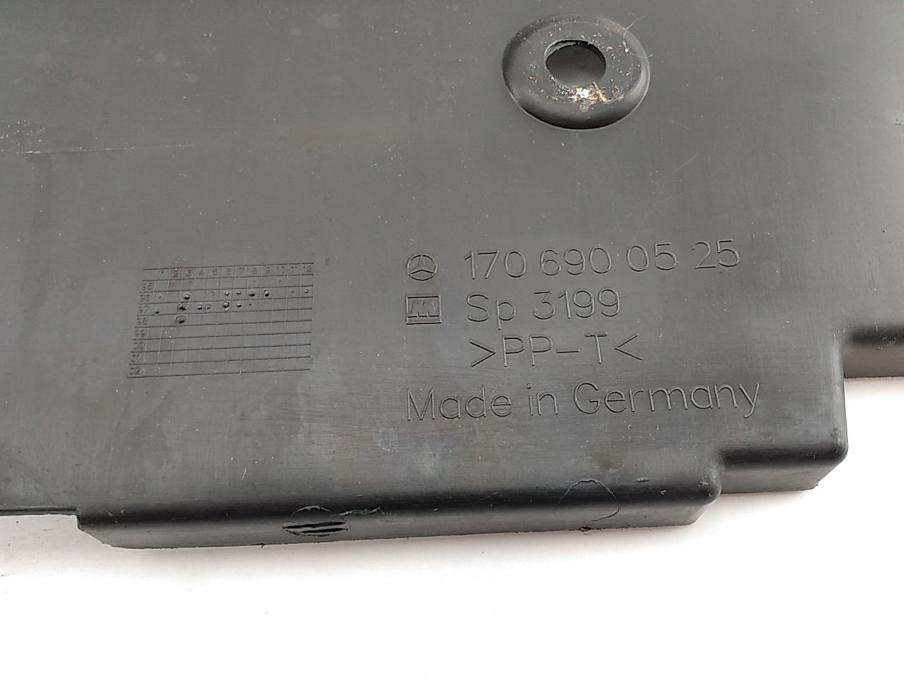 Mercedes SLK230 Trunk Trim Panel