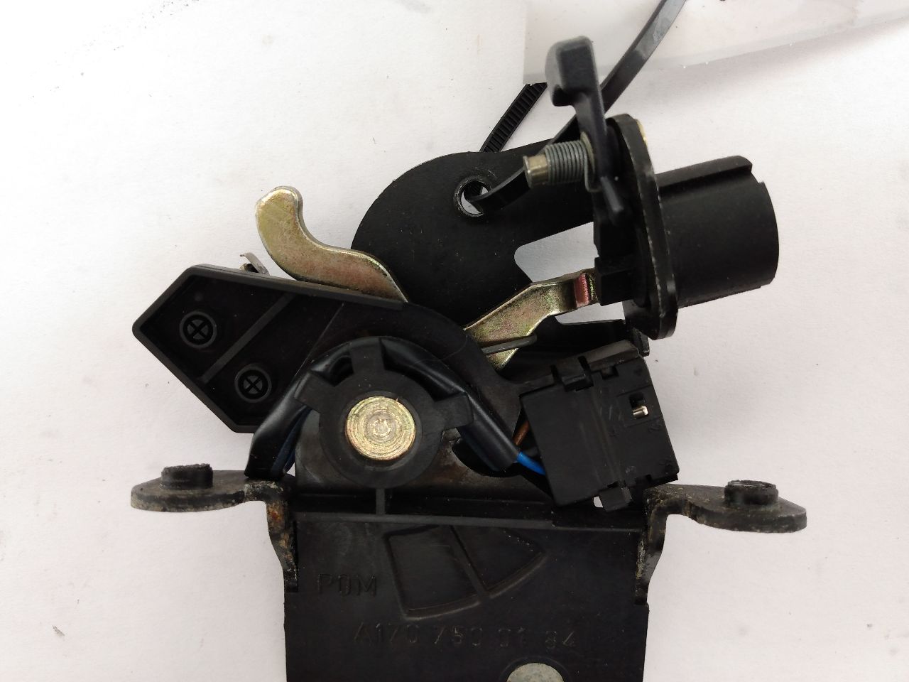 Mercedes SLK230 Trunk Lock Mechanism