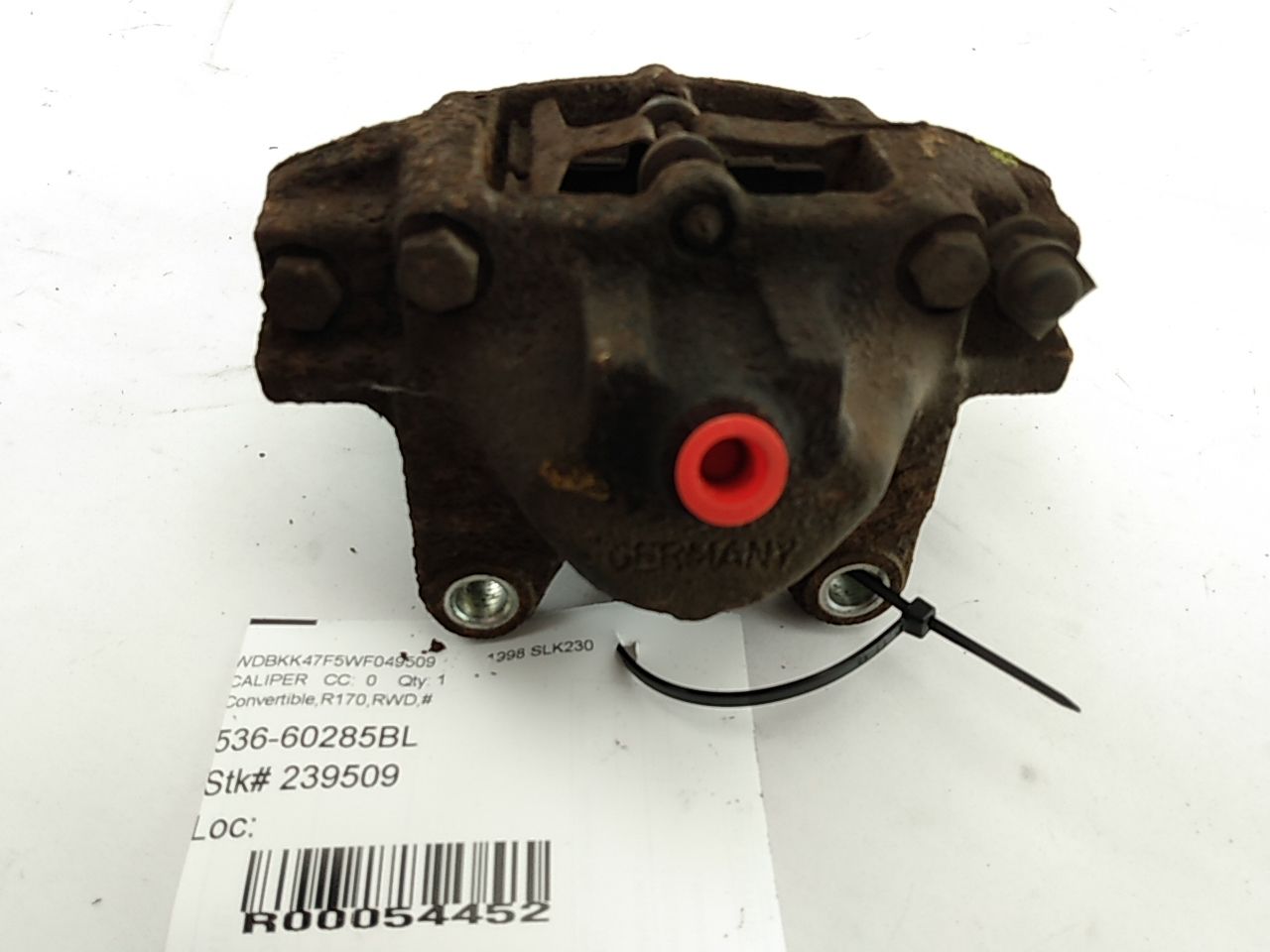 Mercedes SLK230 Rear Left Brake Caliper