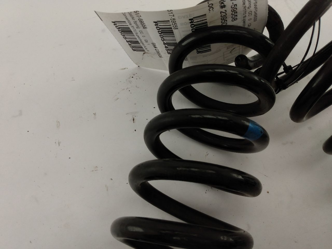 Mercedes SLK230 Pair of Rear Coil Springs