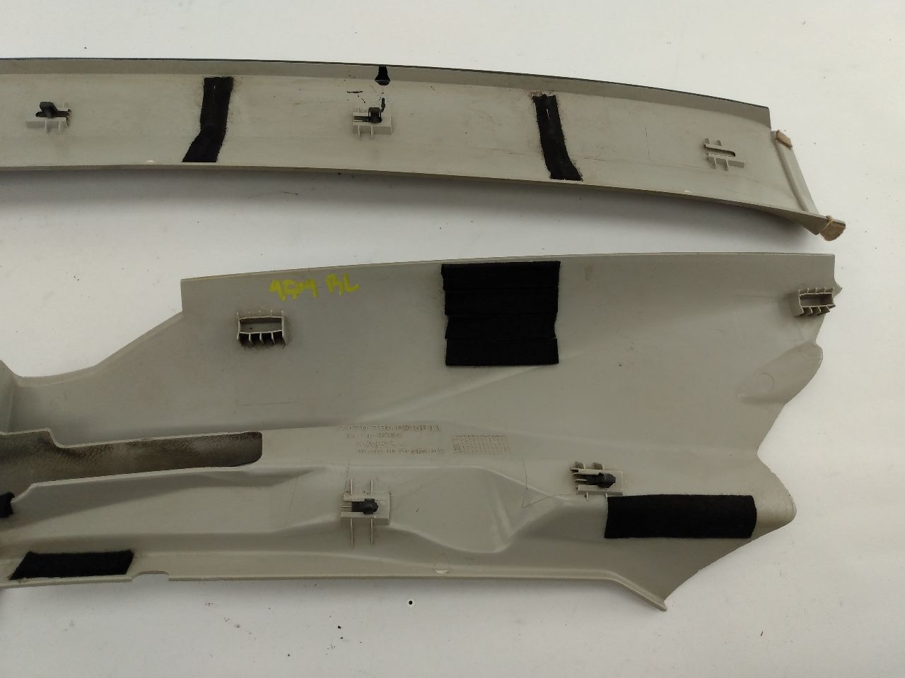 Mercedes SLK230 Convertible Roof Interior Plastic Trim Panels